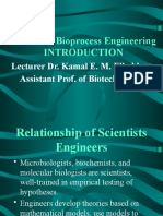 Advanced Bioprocess Engineering: Lecturer Dr. Kamal E. M. Elkahlout Assistant Prof. of Biotechnology