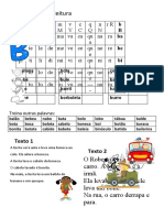 Vamos Treinar A Leitura BB