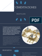 Tipos de Cimentaciones - Renatta Leon