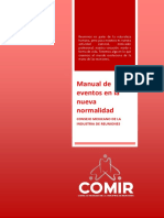 COMIR Manual de Eventos en La Nueva Normalidad