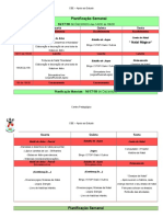 Planificação Atividades Natal CBE