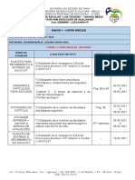 Roteiro de Geografia - 1º Ano a Noite Março