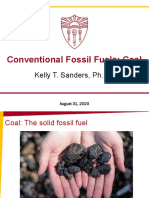 FA2020 - ENE505 - L3 - Fossil Fuels - Coal