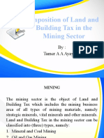 Land and Building Tax in Mining Sector