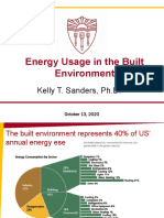 FA2020 - ENE505 - L9 - Energy at End Use (Buildings)