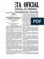 Gaceta Oficial: de La República de Venezuela