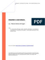 Lic. Maria Elena Elmiger (2004) - MADRES ASESINAS