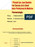 CLASE 06 Farmacocinetica