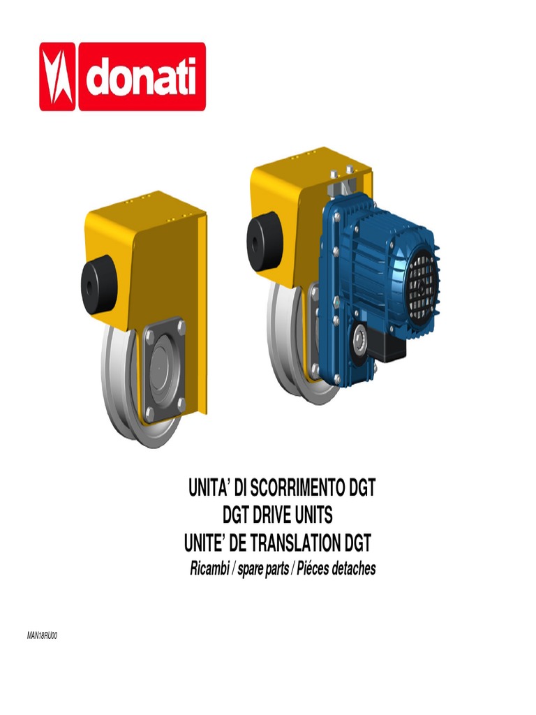 DGT Drive Units and Spare Parts Guide | PDF | Vehicle Technology