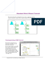 Standard Work Wizard Tutorial: Viewing/printing eVSM Tutorial