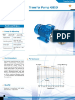 Transfer Pump GBSD: Technical Index