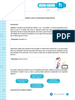 Actividad - Chile Es Una República Democrática