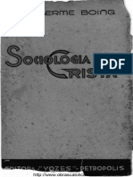 SOCIOLOGIA CRISTA - VOLUME I