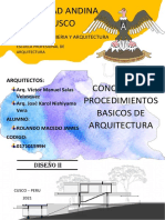 Conceptos y Procedimientos Basicos en La Arquitectura