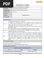 Unit 09 - Assignment 02 Guide