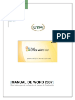Manual Word 2007 - APA