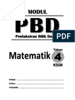 PDF Modul PBD Matematik Tahun4