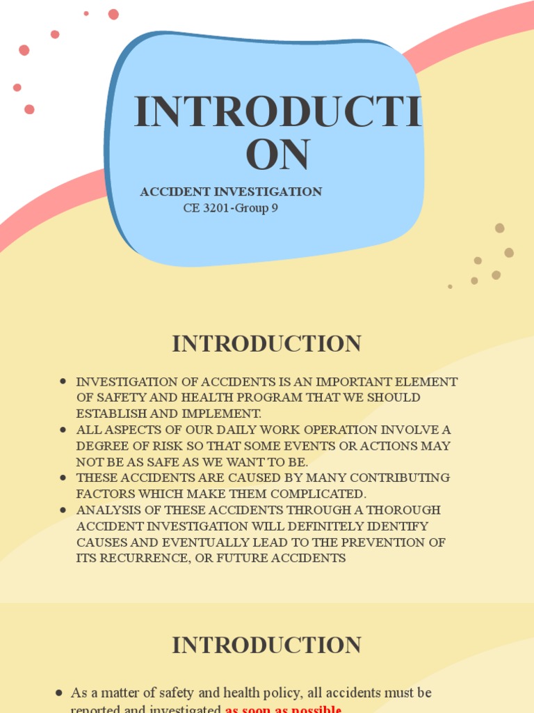 Accident Investigation and Prevention Guide | PDF | Occupational Safety ...