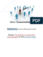 Redefining: TG Definition & Customized Communication