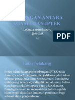 Hubungan Antara Agama Dan Iptek