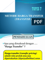 Topik-7 (Harga Transfer)