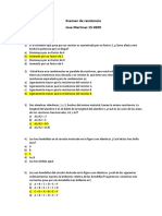 Examen de Resistencia