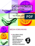 Media Dalam Promosi Kesehatan