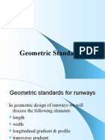 Geometric Standards For Runways