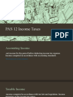 PAS 12 Income Taxes