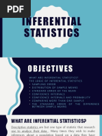 Inferential Statistics