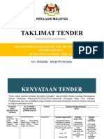 Taklimat Tender - SG Baru