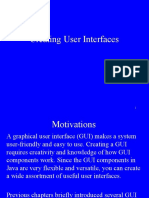 Creating User Interfaces