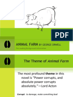 Introduction To Animal Farm by George Orwell