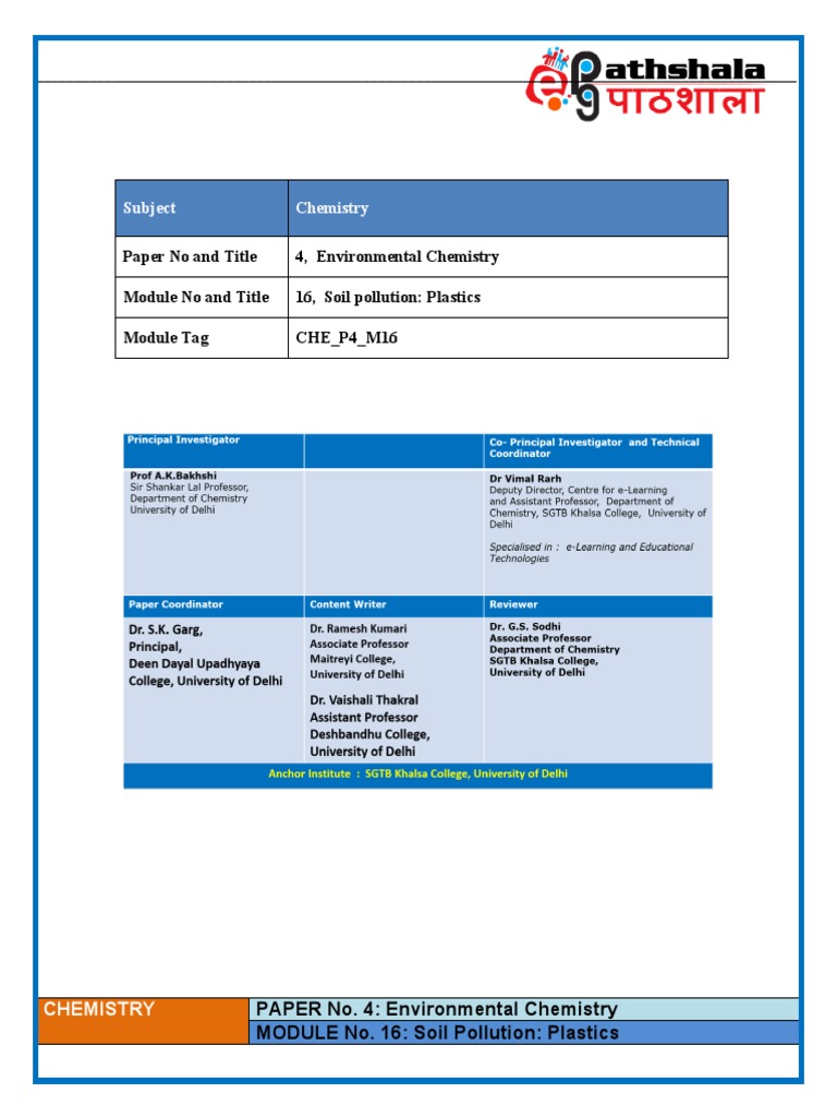 TYPES OF SOIL POLLUTION PDF visual data 8