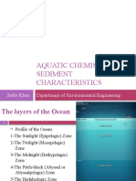Aquatic Chemistry and Sediment