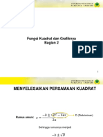 Fungsi Kuadrat Bag 2