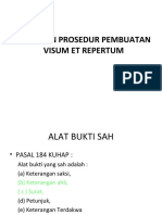 CARA & PROSEDUR PEMBUATAN VeR