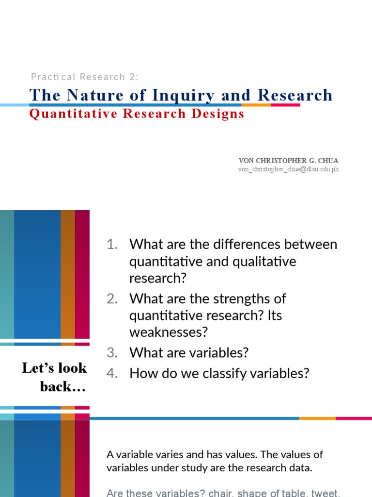 Inquiry vs Research: Key Differences | PDF | Survey Methodology ...