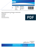 Area de Inmunoanalisis Pruebas Automatizadas: Empresa: Salud Total EPS-S S.A