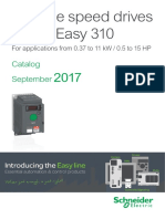 Variable speed drives Altivar Easy 310 catalog