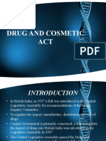 Drug and Cosmetic Act