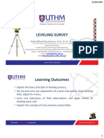 2) Leveling Survey - R