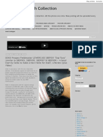 My Eastern Watch Collection: SEIKO Prospex Fieldmaster LOWERCASE SBEP001 "Digi Tuna" (Similar To SBE