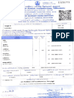 Higher Secondary Certificate Details