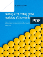 Building A 21st-Century Global Regulatory Affairs Organization