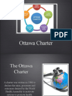 Ottawa Charter Outlines 5 Action Areas for Health Promotion