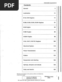 Volvo 940 Workshop Manual 1990-1998