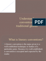 3.understanding Conventions of Traditional Genres