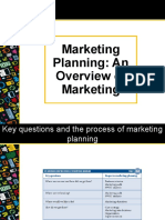 Marketing Planning: An Overview of Marketing