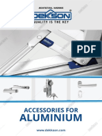 12b76 Dekkson Accessories For Aluminium